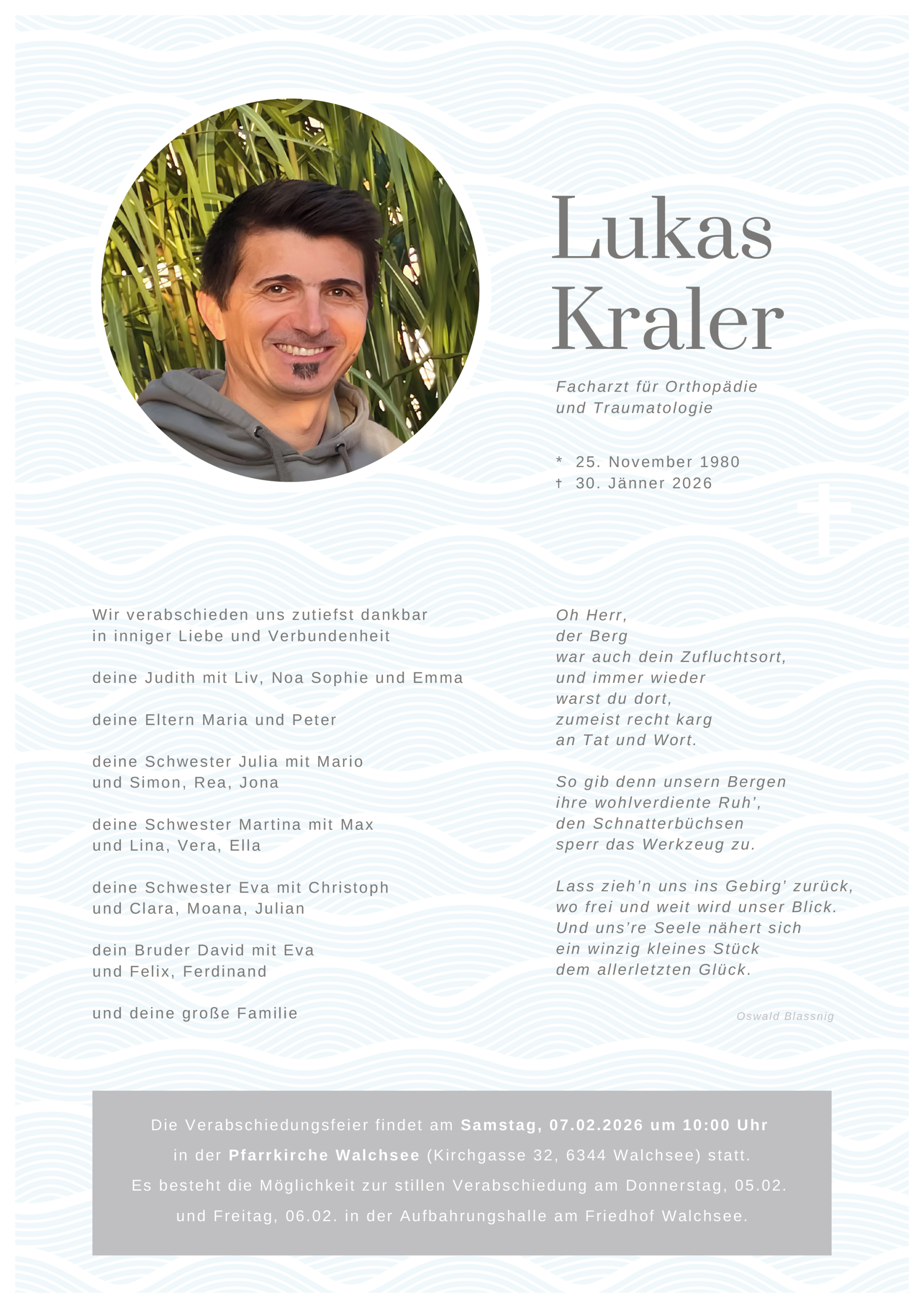 Dr. Lukas Kraler